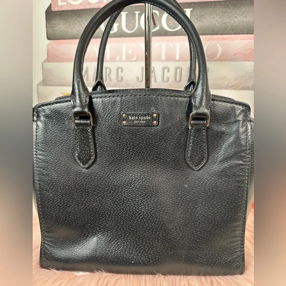 Kate Spade Jeanne Medium Purse Handbag Black EUC